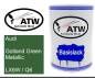 Preview: Audi, Gotland Green Metallic, LX6W / Q6: 500ml Lackdose, von ATW Autoteile West.